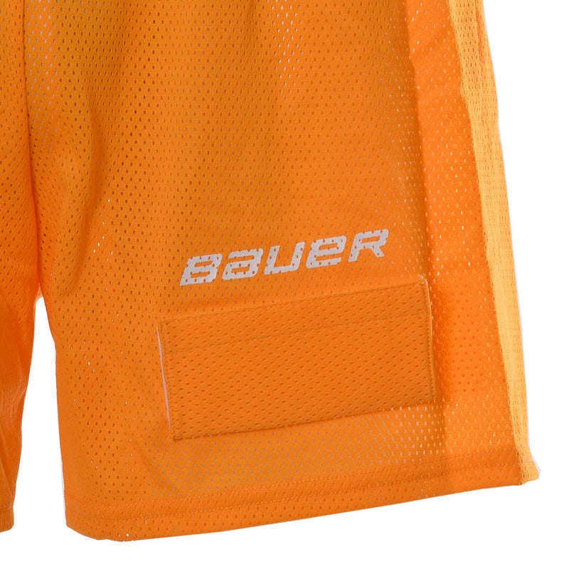 Bauer Core Mesh Jock Shorts, Orange, Men's, X-Large - Image 2